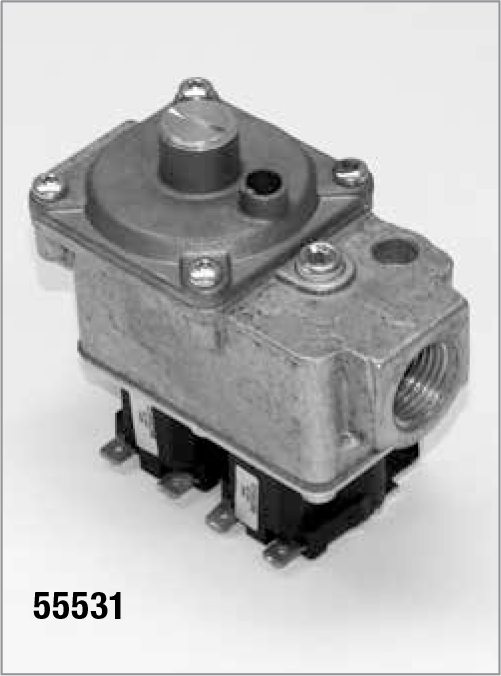 Valve. Nat-Gas Combo 120V 