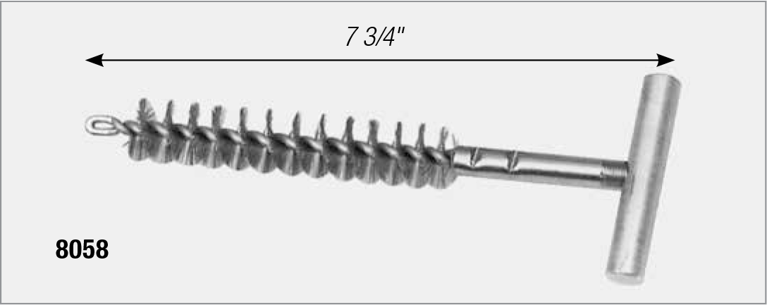 Brush Brass for Burner Tube