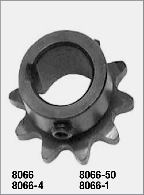 Sprocket. 10T Motor Drive. 12 inch Bore  