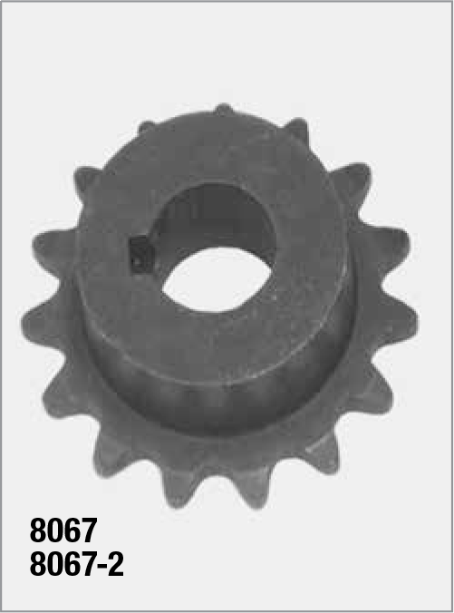 15 Tooth Sprocket x 12 inch Bore