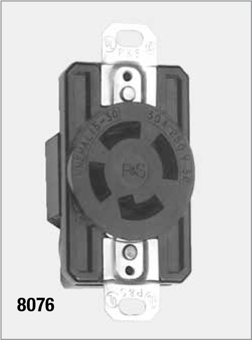 4-Prong Receptacle. Female