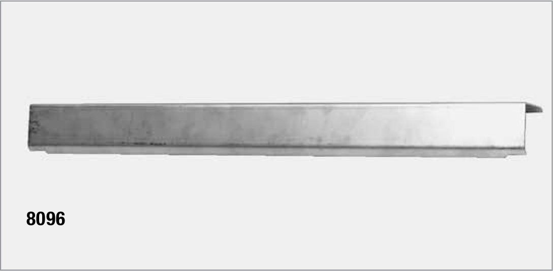 Lower Burner Rear Reflector Triangle Shaped 