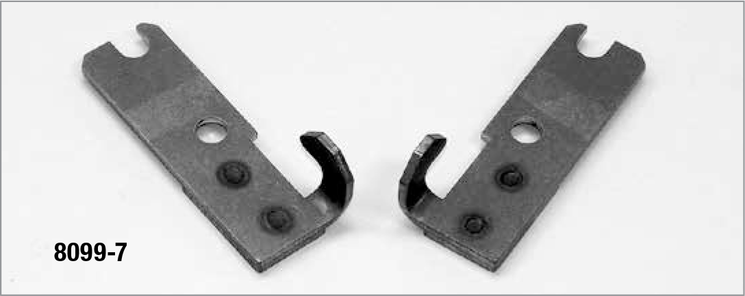 2 J- Hooks. Left & Right