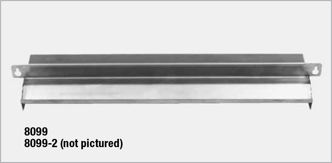 Upper Burner Rear Reflector
