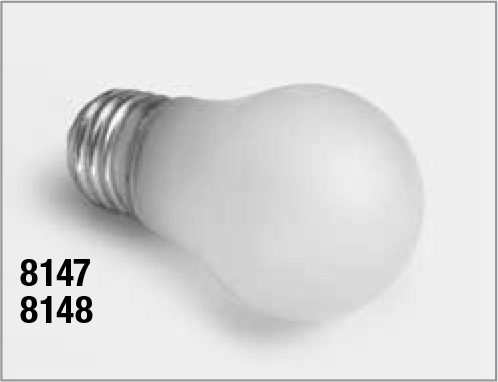 60 Watt Coated Light Bulb