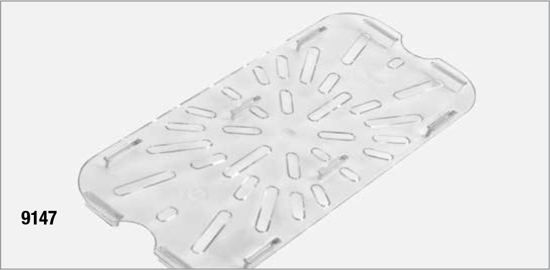 Drain Insert plastic    amber