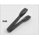 6 inch Black Tongs